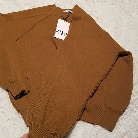 🔥Last 2🔥ZARA Seam detail knit sweatshirt - Picture 7 of 8